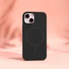 Futrola SILICONE THIN MAG za iPhone 17 Pro / 18 Pro 6,3" crna