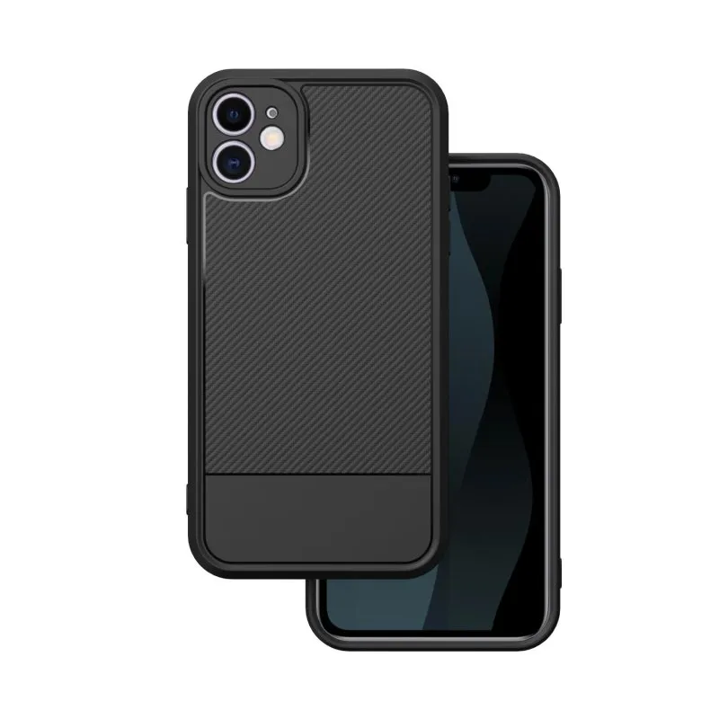 Futrola SIMPLE CARBON za iPhone 11 crna
