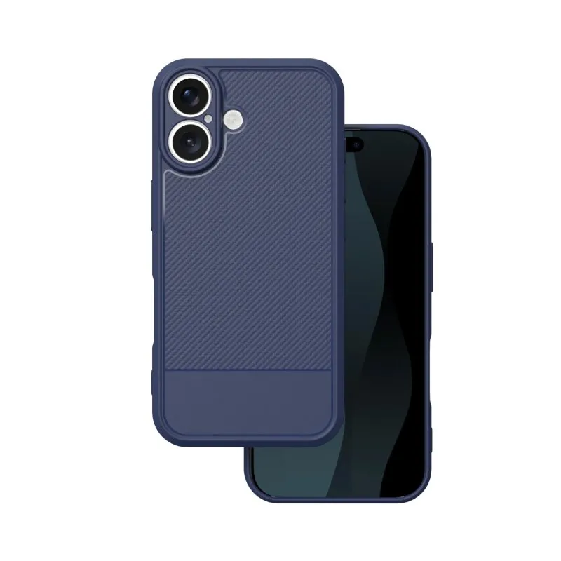 Futrola SIMPLE CARBON za iPhone 17 6,3" plava