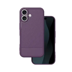 Futrola SIMPLE CARBON za iPhone 17 6,3" ljubičasta