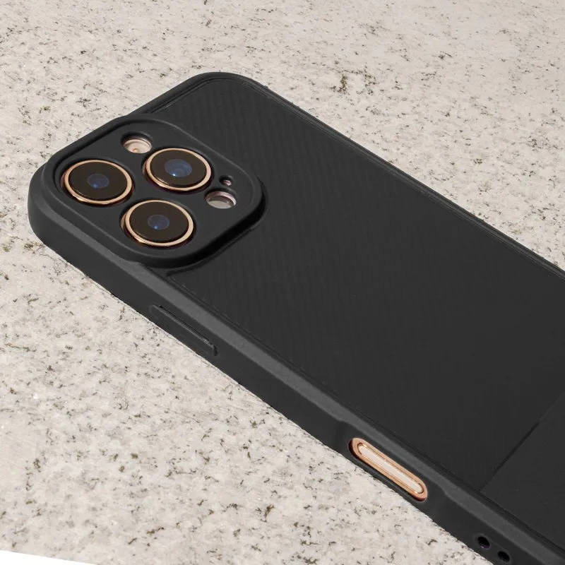 Futrola SIMPLE CARBON za SAMSUNG Galaxy S25 FE crna