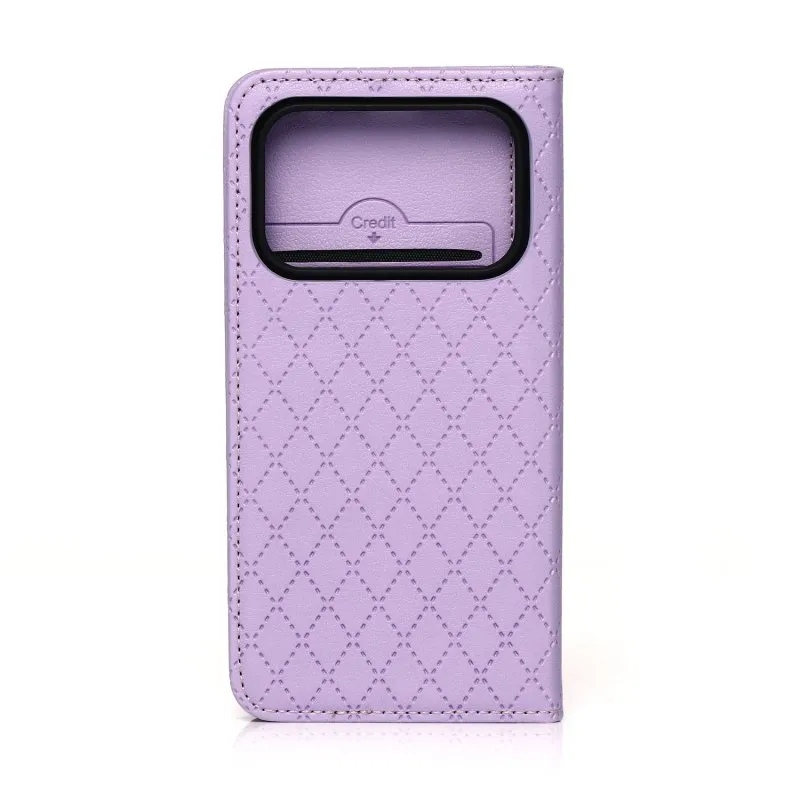 Futrola SMART CARO za HONOR 600 / HONOR 600 Pro ljubicasta