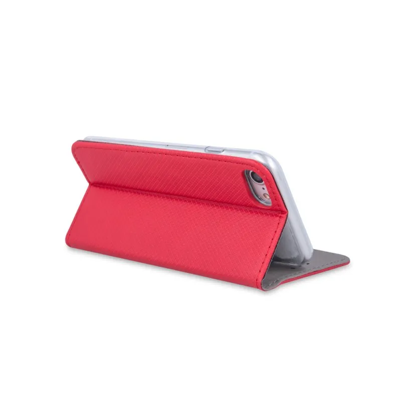 Futrola flip SMART CASE BOOK (Smart Magnet case) za Realme Note 60 / Realme C63 crvena