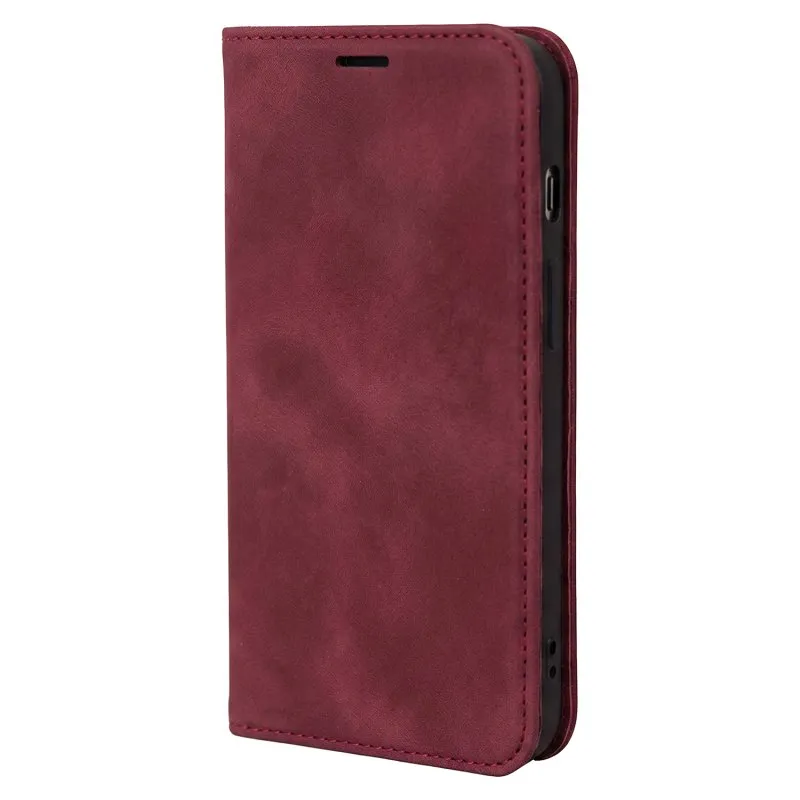 Futrola Smart Suede za HONOR 600 Lite bordo
