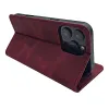 Futrola Smart Suede za iPhone 17 (6.3) bordo