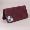 Futrola Smart Suede za iPhone 17 (6.3) bordo