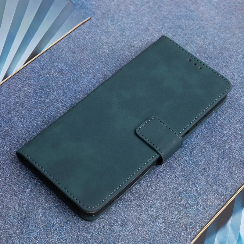 Futrola Smart Velvet za HONOR 600 / HONOR 600 Pro tamnozelena