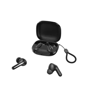 XO Bluetooth slusalice G53 TWS crne ANC + ENC sa postoljem