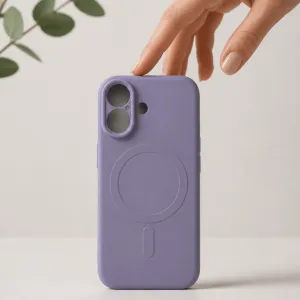 Futrola Soft Touch MagSafe za iPhone 17 lila