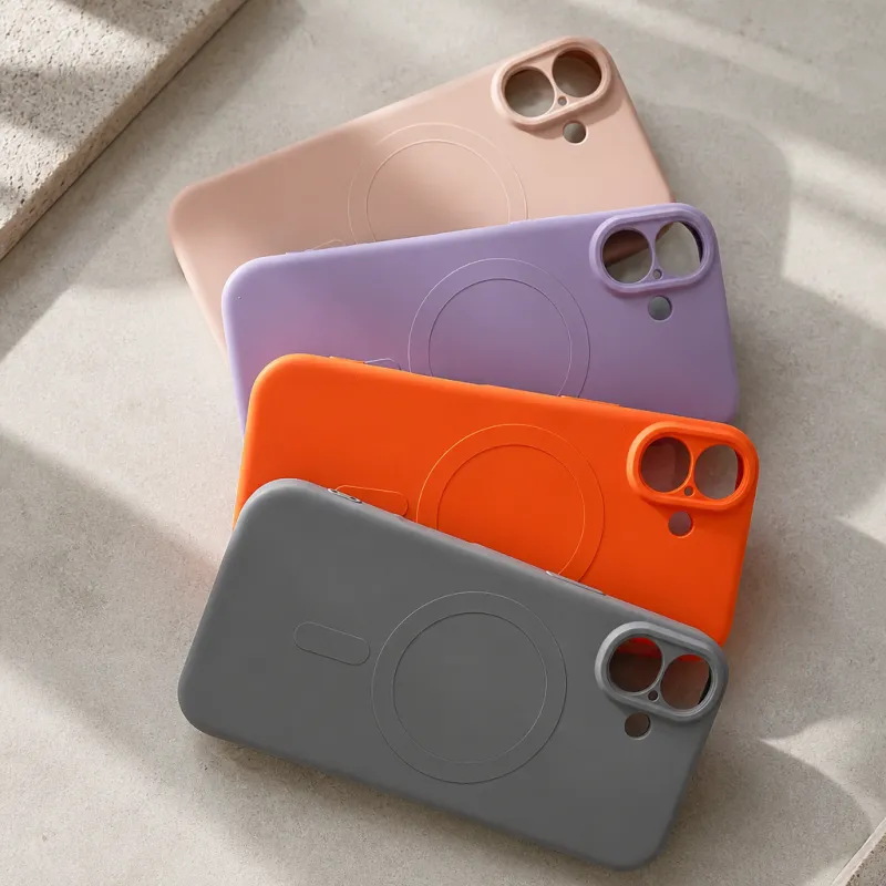 Futrola Soft Touch MagSafe za iPhone 17 Pro Max maslinasto zelena