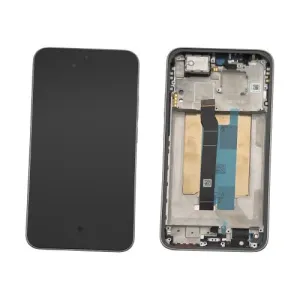 LCD + touchscreen + frame za Xiaomi Redmi Note 15 Pro 5G (2025) TITANIUM 56002000P1600 (service pack) FULL ORIGINAL EU