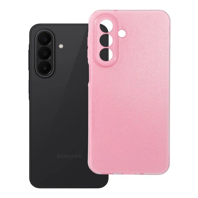 Futrola CLEAR CASE 2MM BLINK za Samsung Galaxy A27 5G roze