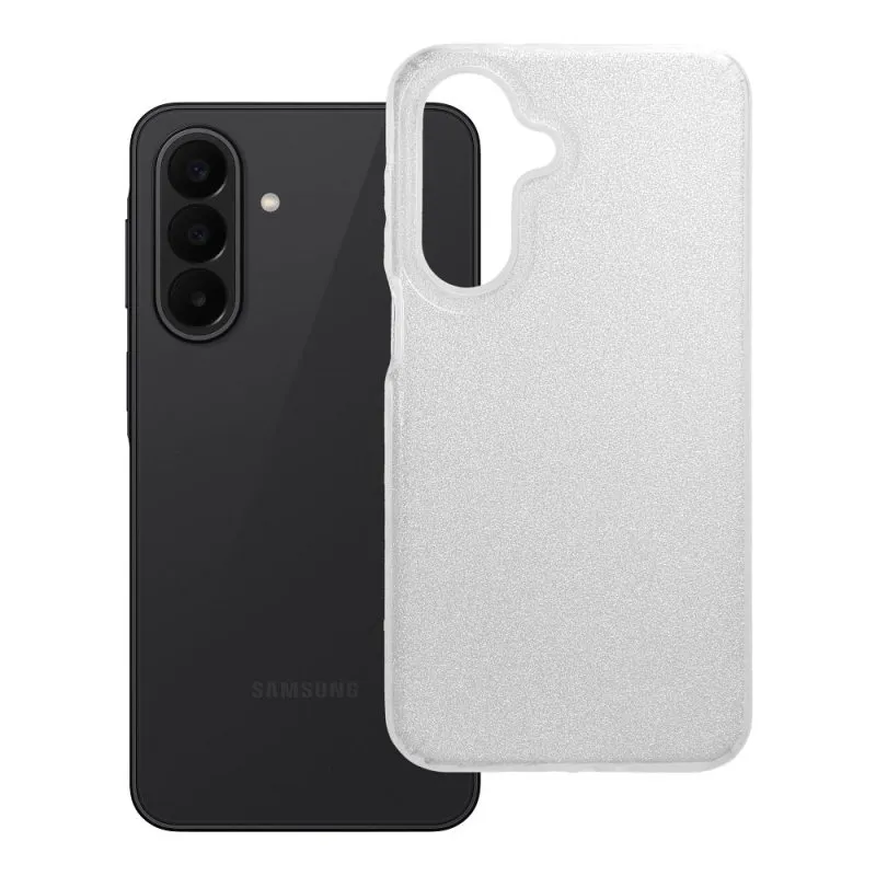 Futrola SHINING CASE (Glitter 3in1) za Samsung Galaxy A27 5G srebrna