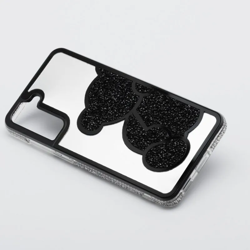 Futrola TEDDY BEAR za Samsung Galaxy A17 / A18 crna