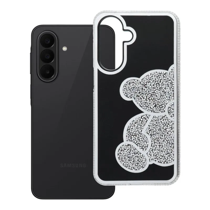 Futrola TEDDY BEAR za Samsung Galaxy A27 5G srebrna