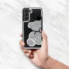 Futrola TEDDY BEAR za Samsung Galaxy S25 FE srebrna