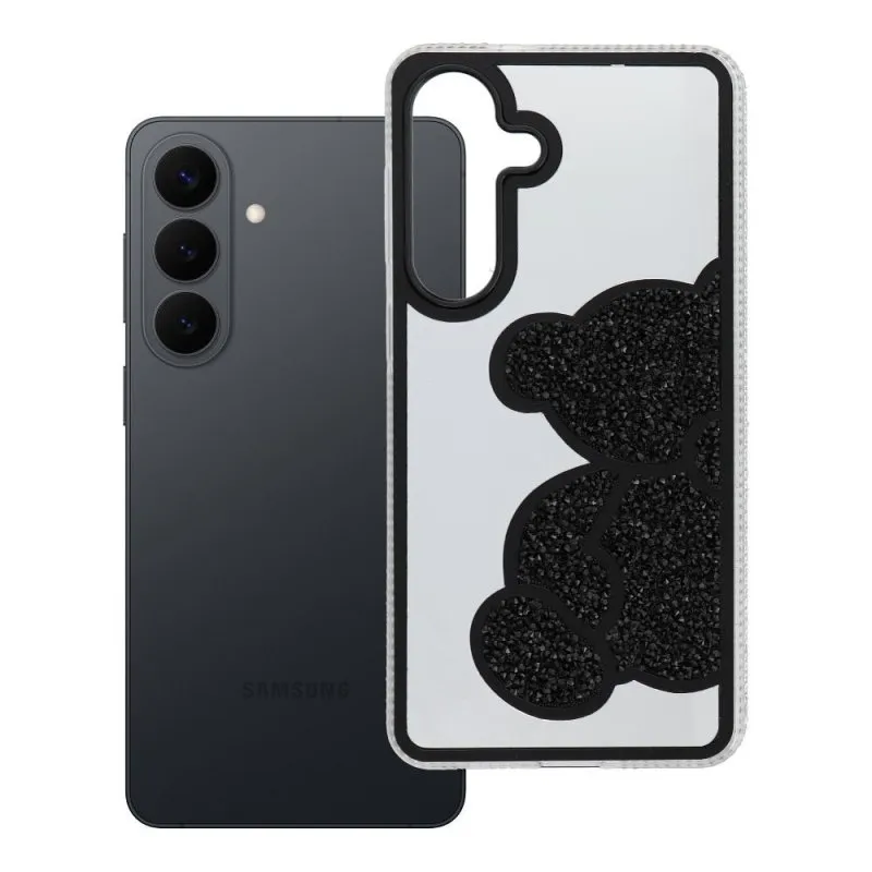 Futrola TEDDY BEAR za Samsung Galaxy S26 Plus crna