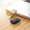 OTG adapter Lightning na USB-A Hoco UA36 crni providni