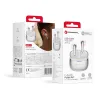 Bezicne slusalice Forcell F-Audio Pulse Air ENC TWS srebrne