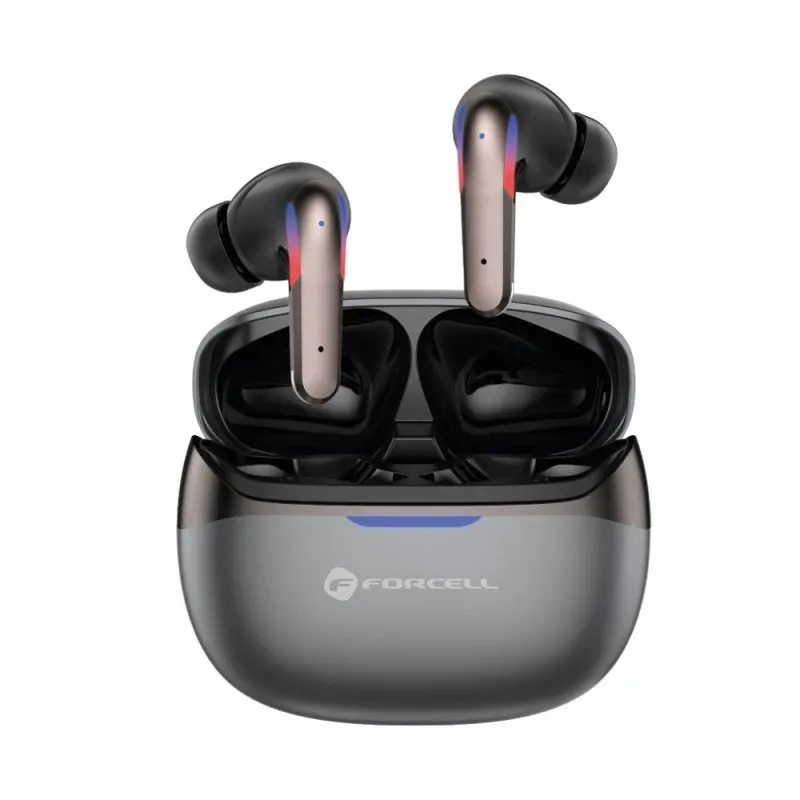 Bezicne slusalice Forcell F-Audio Pulse Pro ANC + ENC TWS crne
