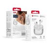 Bezicne slusalice Forcell F-Audio Pulse Pro ANC + ENC TWS srebrne