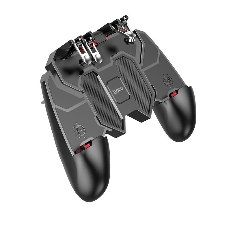 Gamepad kontroler za telefon Hoco GM7 Six Finger crni