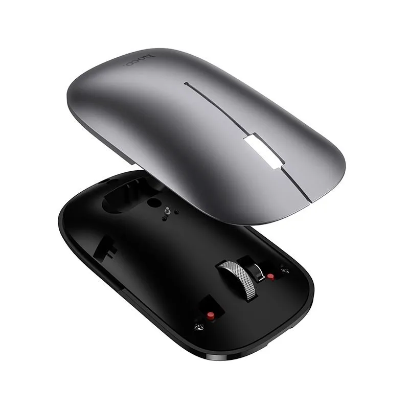 Bezicni mis Dual Mode Bluetooth / 2,4G 1600 DPI Hoco GM43 sivi