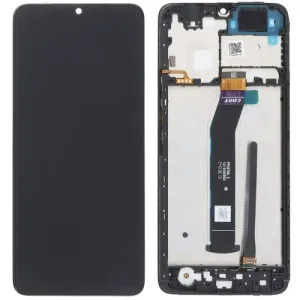 LCD + touchscreen + frame za Xiaomi Redmi A3 4G // Poco C61 4G (2024) BLACK 5600010C3Y00 (service pack) FULL ORIGINAL EU