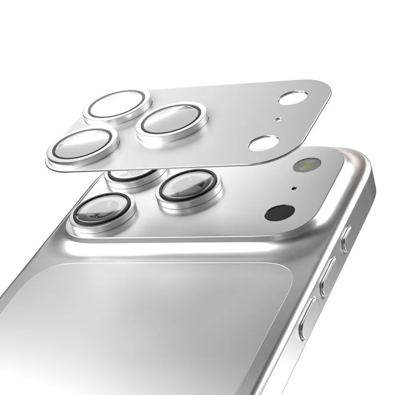 Zastita za kameru TITAN LENS za iPhone 17 Pro Max siva