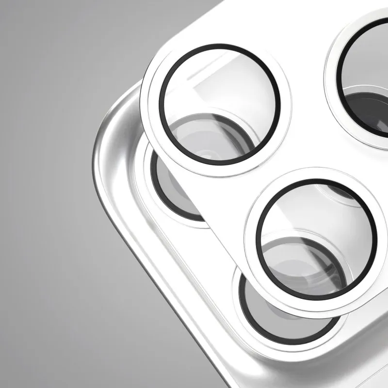 Zastita za kameru TITAN LENS za iPhone 17 Pro Max siva