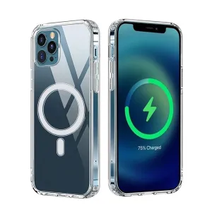 Futrola ANTI SHOCK 1.5 mm MagSafe za Samsung Galaxy S26 providna sa velikim otvorom za kameru