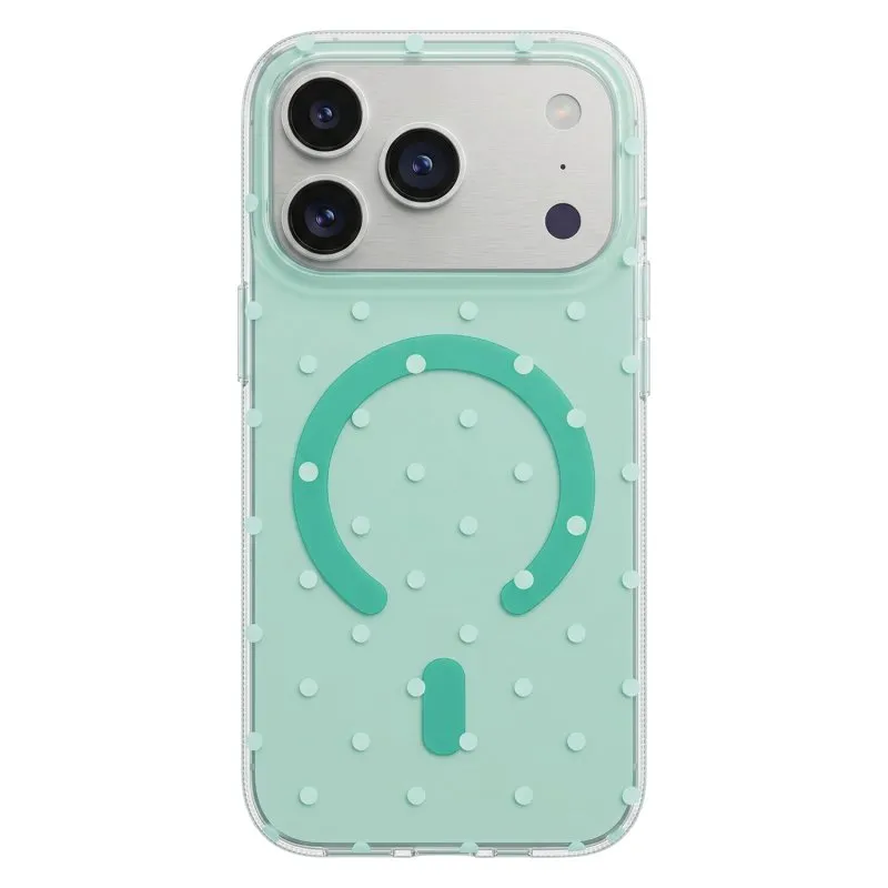 Futrola Bubble Dots Mag za iPhone 15 (6.1) zelena