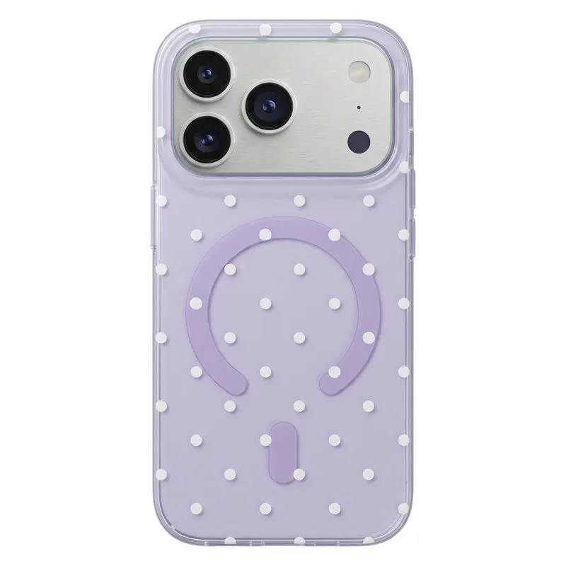 Futrola Bubble Dots Mag za iPhone 15 (6.1) ljubicasta