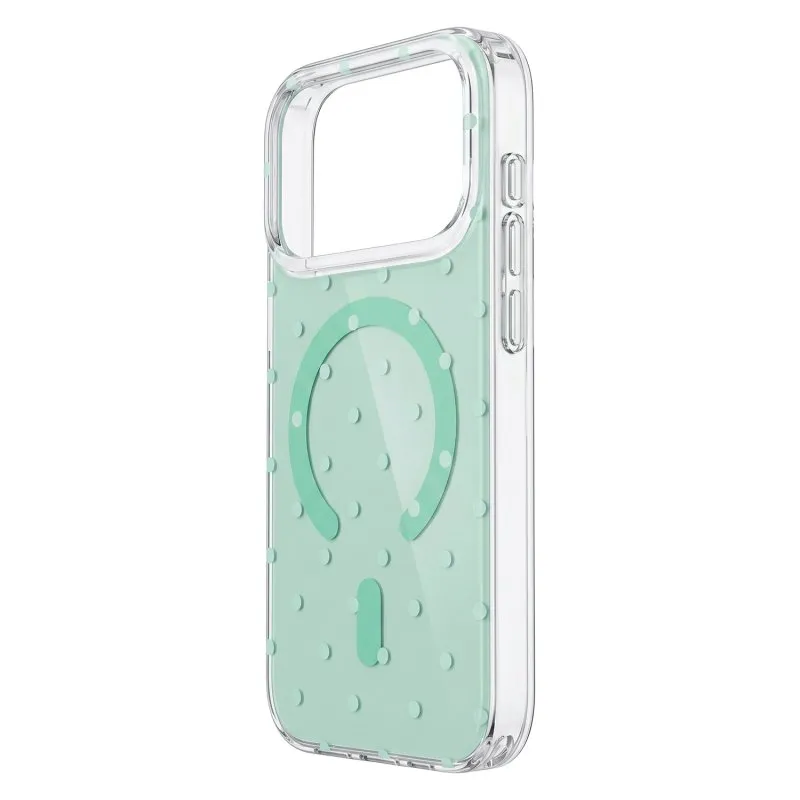 Futrola Bubble Dots Mag za iPhone 15 Pro (6.1) zelena