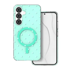 Futrola Bubble Dots Mag za Samsung Galaxy S24 / S25 zelena