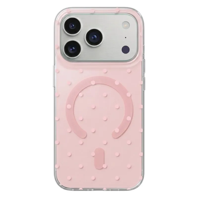 Futrola Bubble Dots Mag za Samsung Galaxy S24 / S25 roze