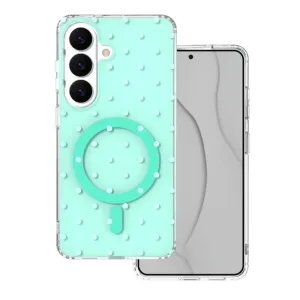 Futrola Bubble Dots Mag za Samsung Galaxy S26 zelena