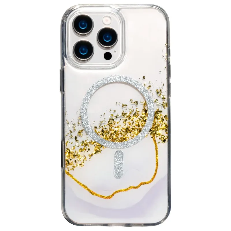 Futrola EPOXY MAG za iPhone 15 (6.1) bela