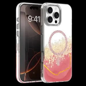 Futrola EPOXY MAG za iPhone 16 Pro Max (6.9) roze