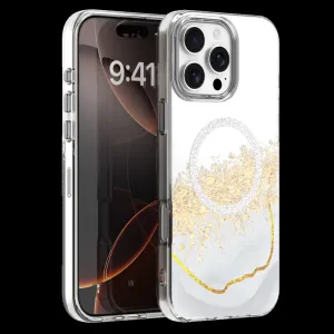 Futrola EPOXY MAG za iPhone 16 Pro Max (6.9) bela