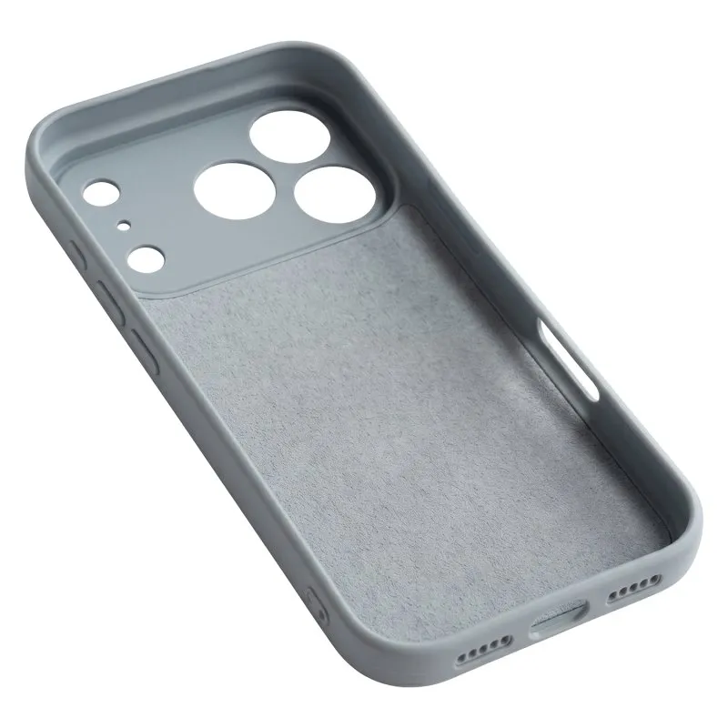 Futrola SILICONE CASE za Honor 600 Lite srebrna