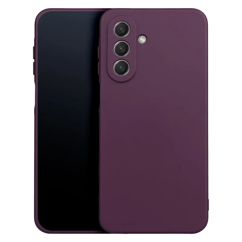 Futrola SILICONE CASE za Samsung Galaxy A17 4G / A17 5G / A18 5G Dark Cherry