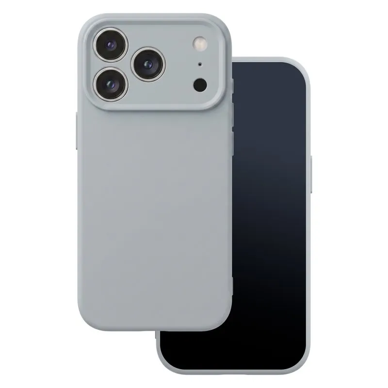 Futrola SILICONE CASE za Samsung Galaxy A17 4G / A17 5G / A18 5G srebrna