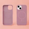 Futrola SILICONE THIN MAG za iPhone 16 (6.1) roze