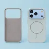 Futrola SILICONE THIN MAG za iPhone 17 Pro / iPhone 18 Pro (6.3) srebrna