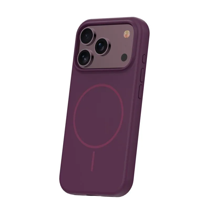 Futrola SILICONE THIN MAG za iPhone 17 Pro / iPhone 18 Pro (6.3) Dark Cherry