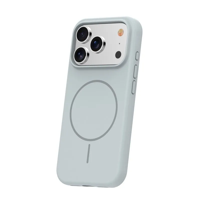 Futrola SILICONE THIN MAG za iPhone 17 Pro Max / iPhone 18 Pro Max (6.9) srebrna