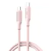 XO kabal NB-Q265B PD USB-C - USB-C 1,0m 60W roze