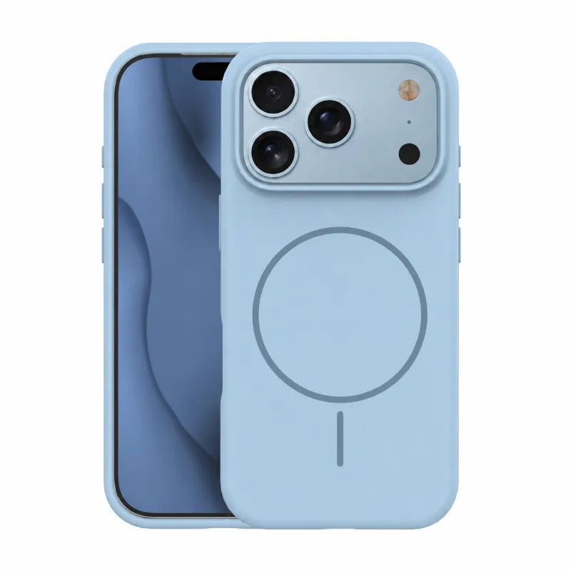 Futrola SILICONE THIN MAG za iPhone 17 Pro Max / iPhone 18 Pro Max (6.9) svetlo plava
