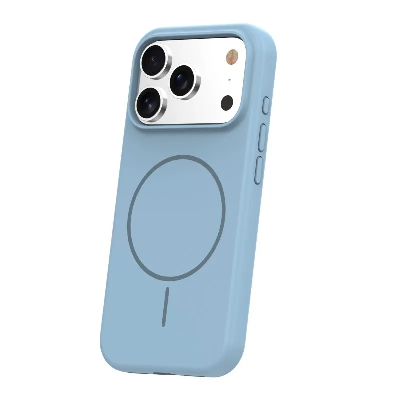 Futrola SILICONE THIN MAG za iPhone 17 Pro Max / iPhone 18 Pro Max (6.9) svetlo plava